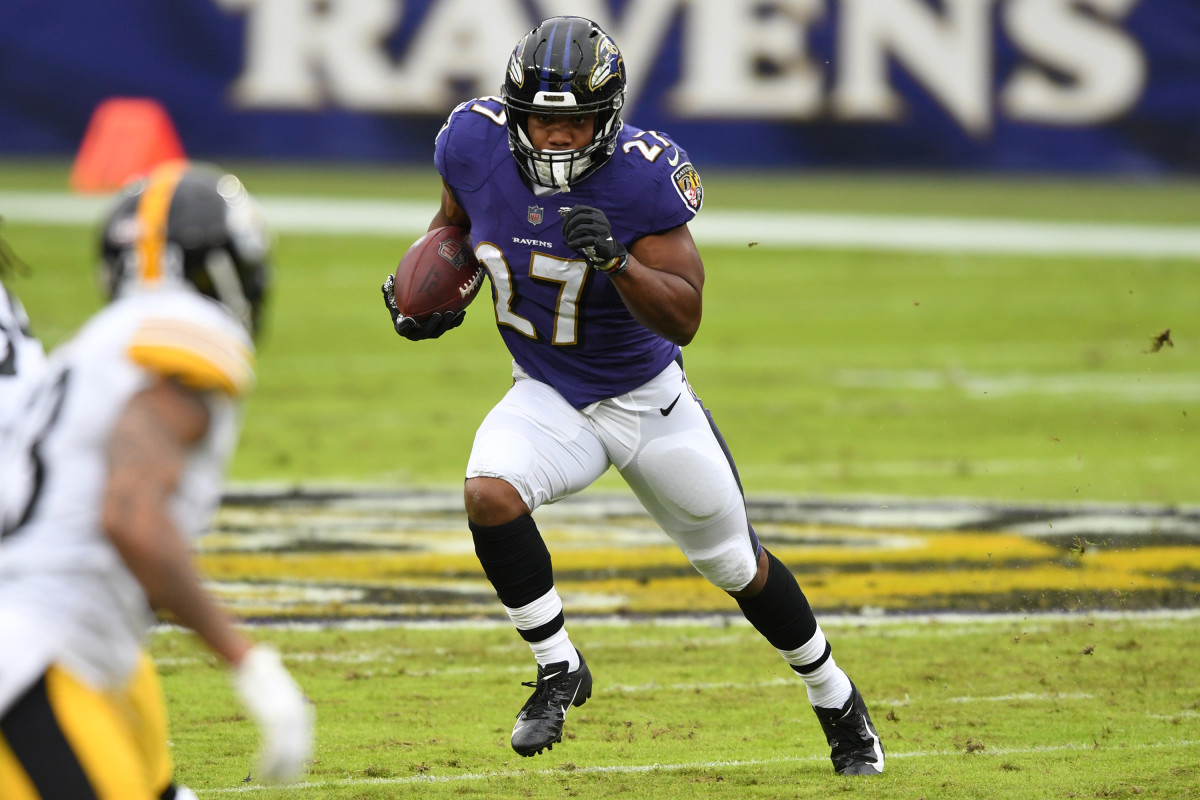 Ravens Running Backs Dobbins, Ingram Could Return Vs. Steelers Sports