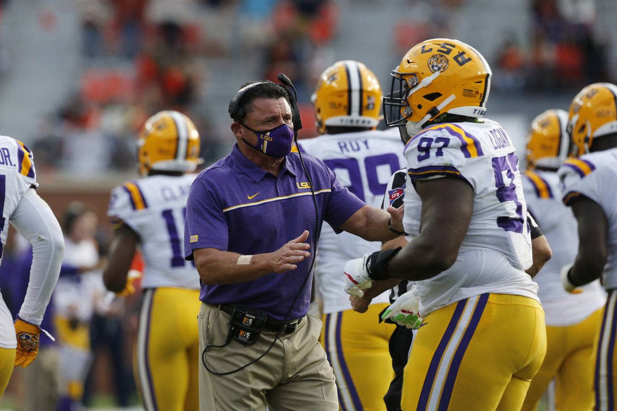 LSU football retains linebacker Micah Baskerville, but loses Cox