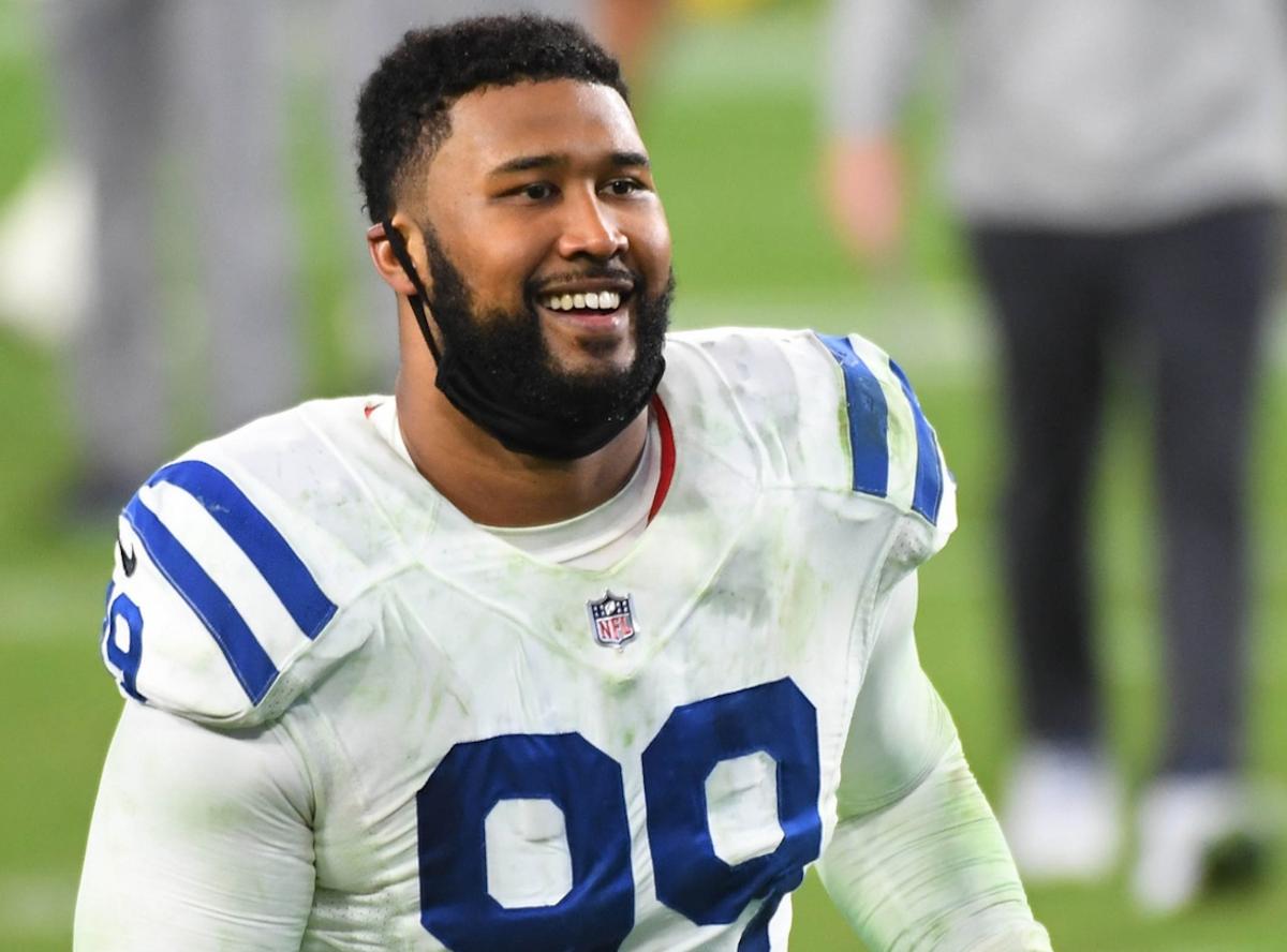 Imagined Quarantined DeForest Buckner Watching His Indianapolis Colts