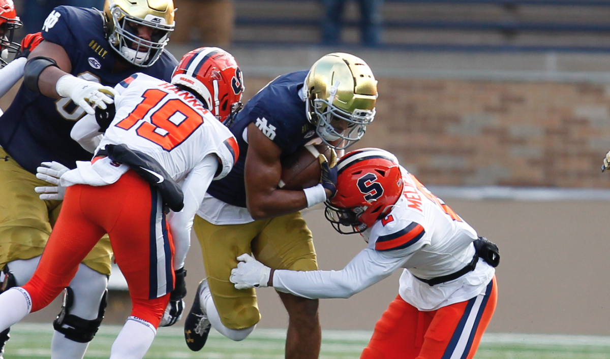 Notre Dame Beats Syracuse, Finishes Season Undefeated - Sports ...