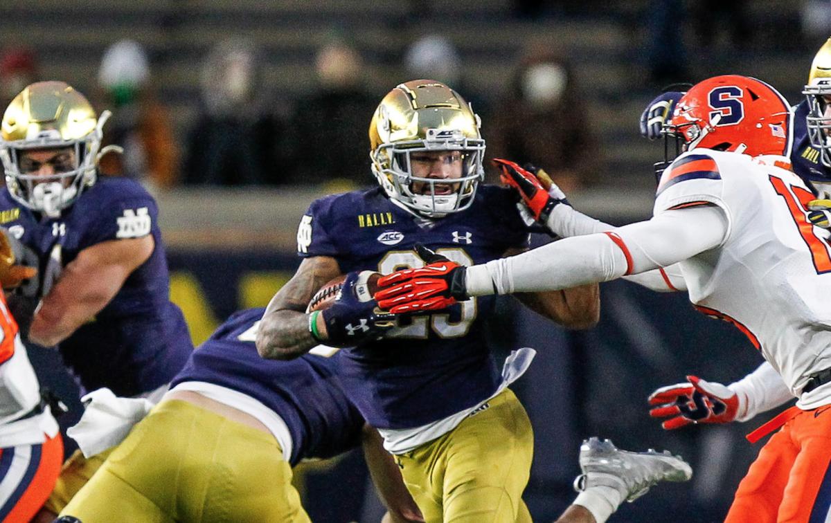 NFL Draft Evaluation: Could Notre Dame Kyren Williams Be The Top