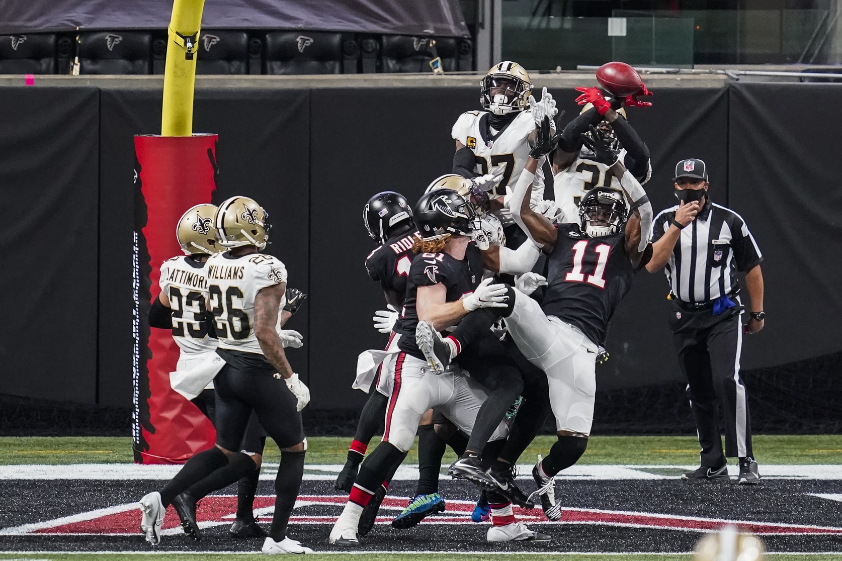 Game Balls from the Saints' Season Sweep of the Falcons