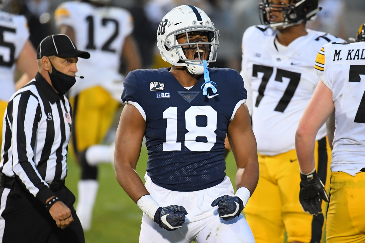 Three Penn State players were selected on consecutive picks at the NFL
