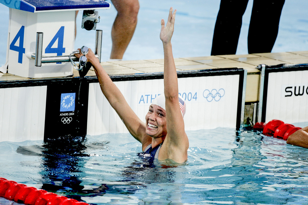 Natalie Coughlin Swimming
