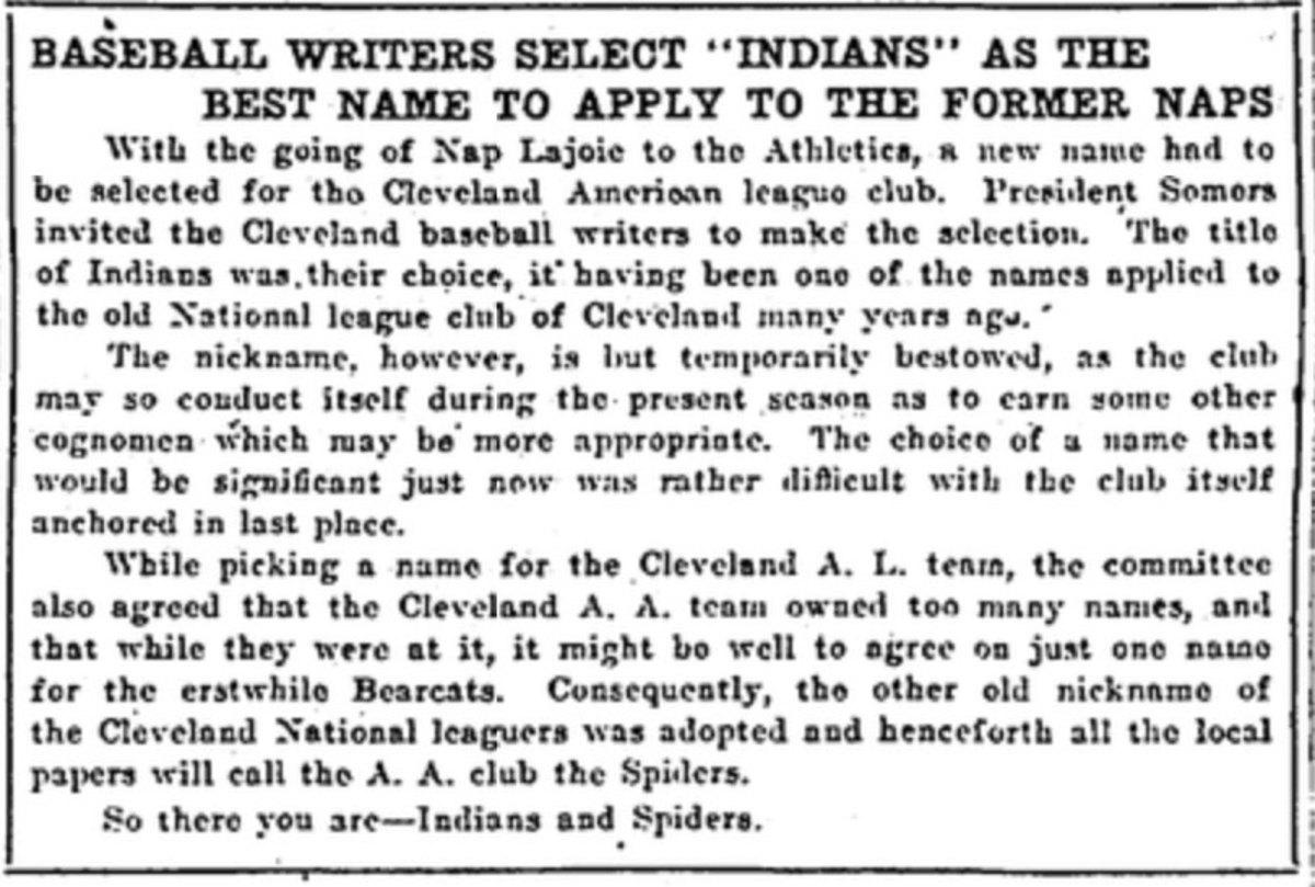 The Cleveland Indians, Louis Sockalexis, and The Name - NBC Sports