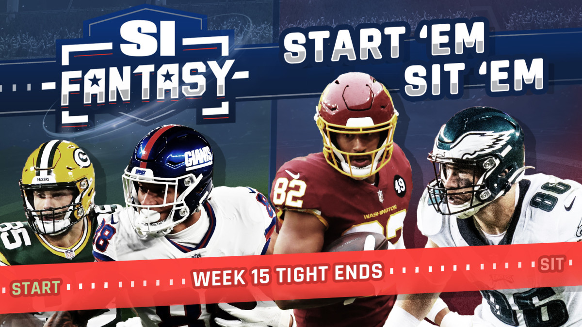 Start 'Em, Sit 'Em Fantasy Football Tight Ends Week 15: Plus Matchup for  Dalton Schultz - Sports Illustrated