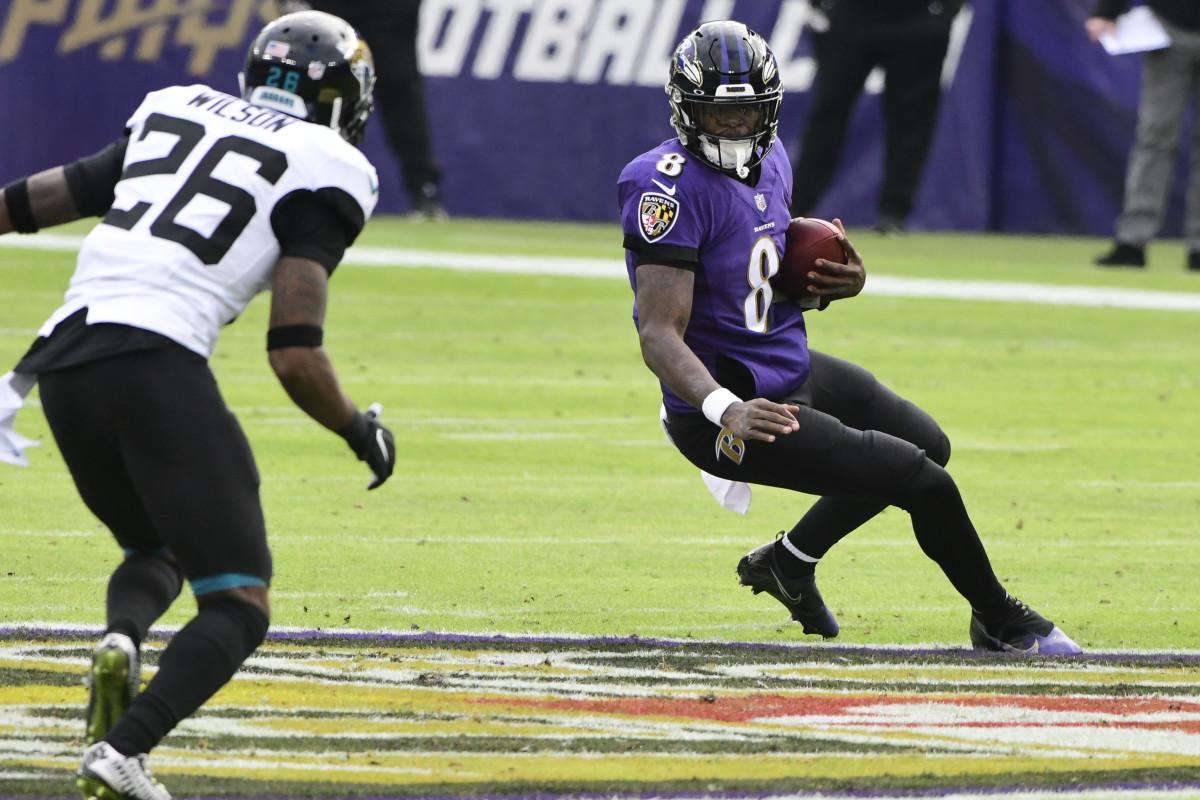 Ravens Roll Past Jaguars 40 14 In Critical Game For Playoff Hopes Sports Illustrated Baltimore