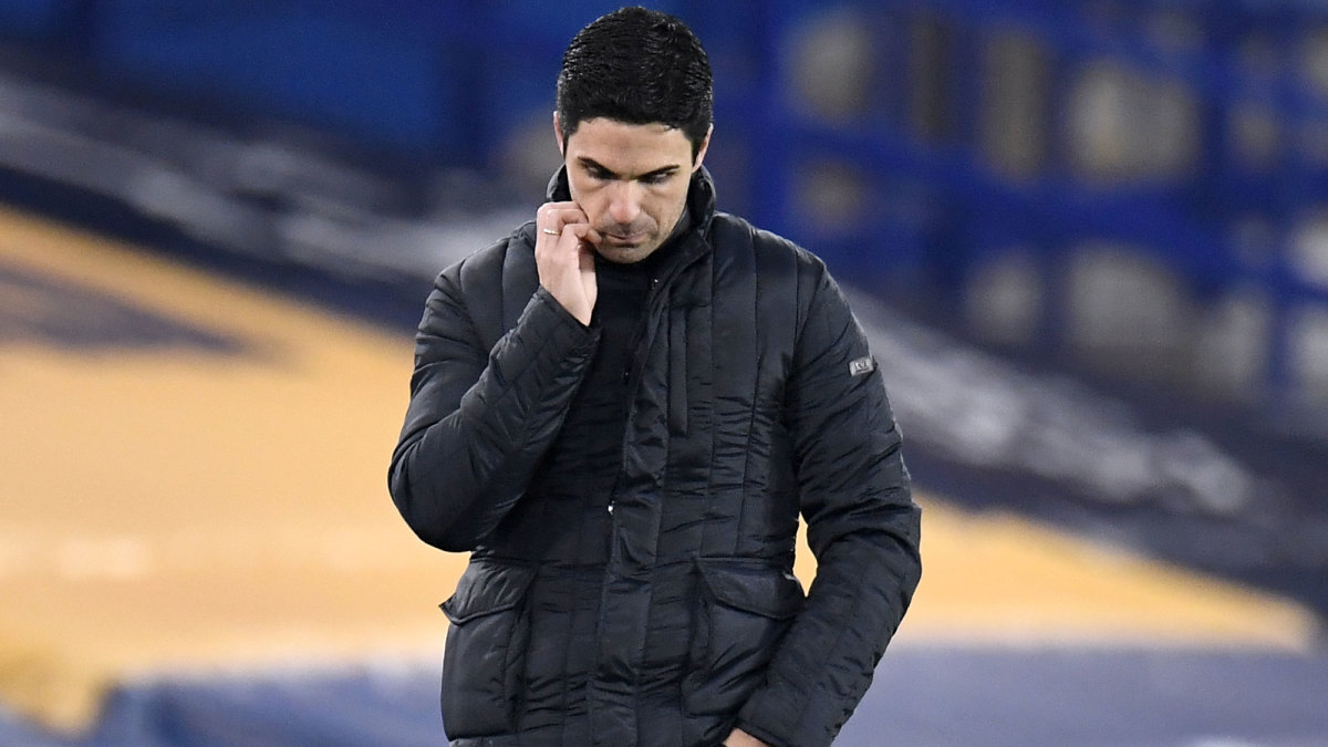 Mikel Arteta and Arsenal are struggling