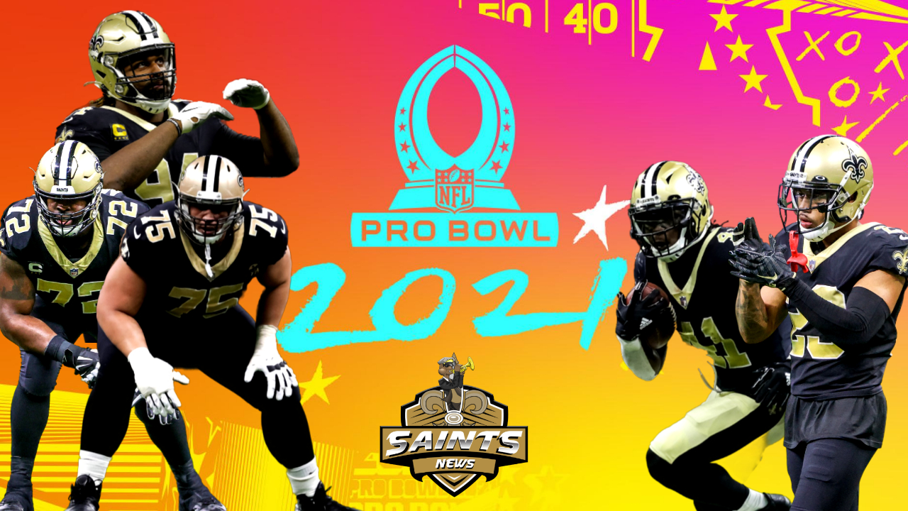 Five New Orleans Saints Selected to 2021 Pro Bowl - Sports