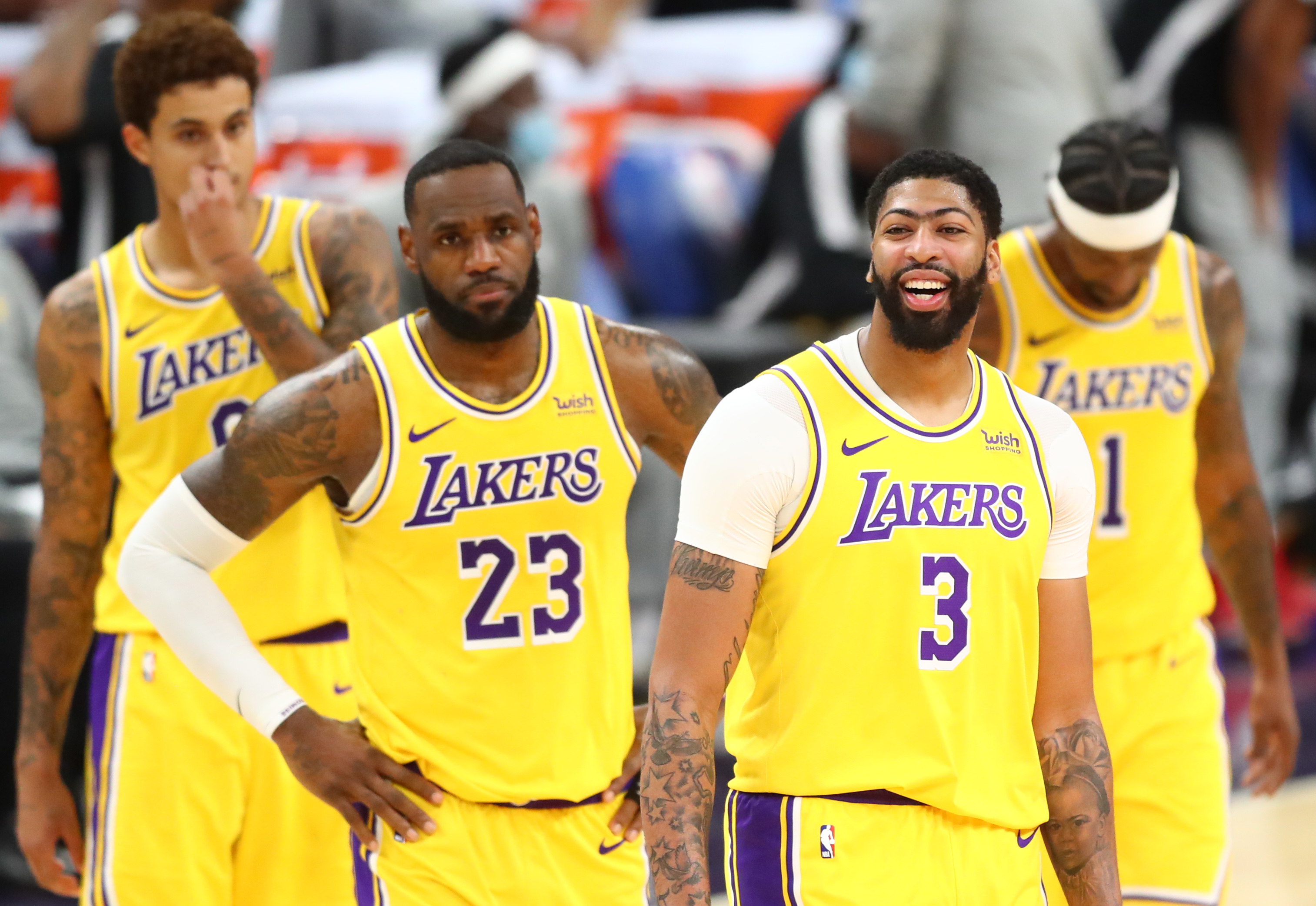 Five things to watch as Lakers open defense of NBA title - All Lakers ...