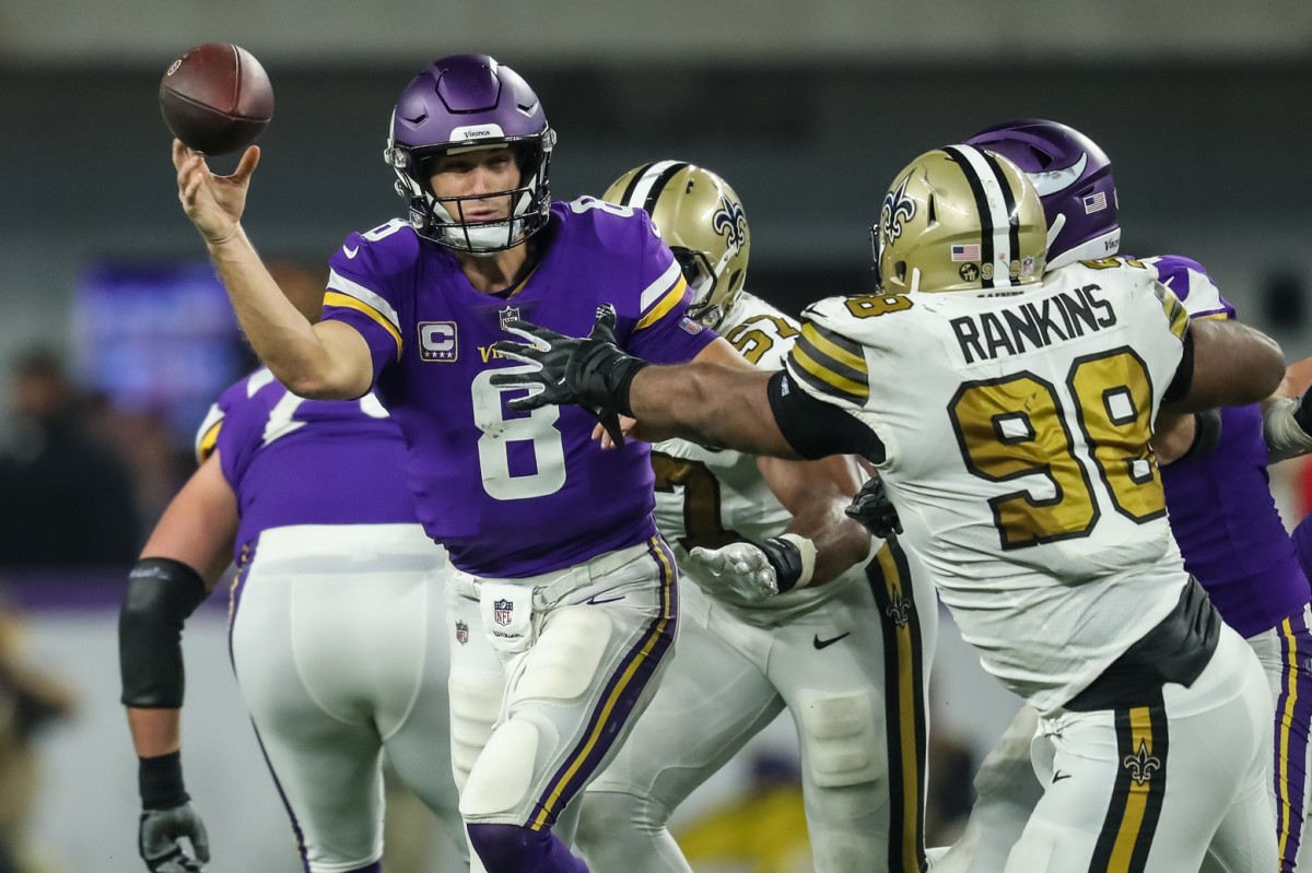 Saints Pass Defense vs. Vikings Pass Offense