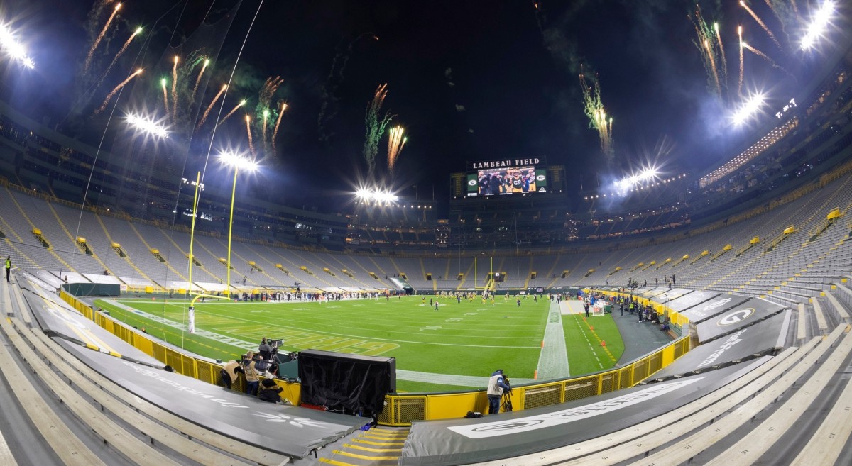 Green Bay Packers home opener to be played in an empty Lambeau Field