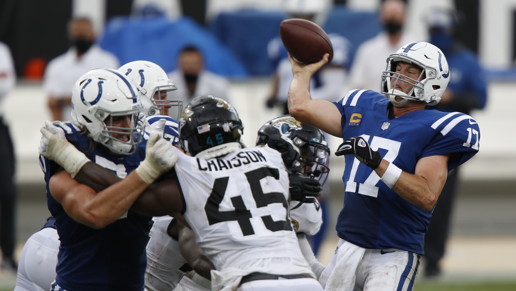 Jaguars vs. Colts: Jags trail Indianapolis 17-14 at the half