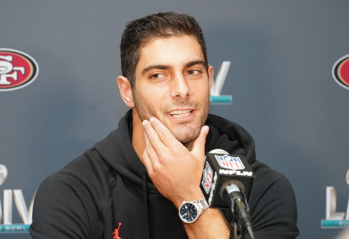 Want 49ers QB Jimmy Garoppolo to become a soccer player?