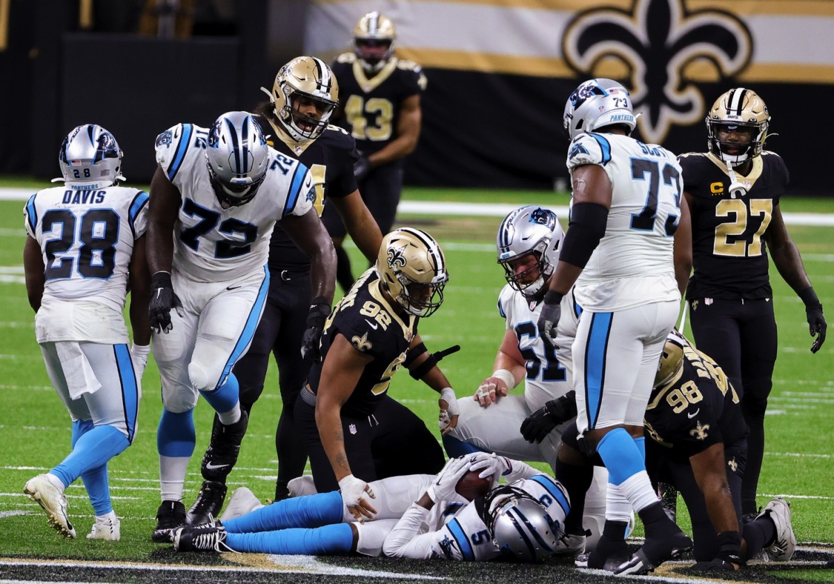 Saints Pass Defense vs. Panthers Pass Offense