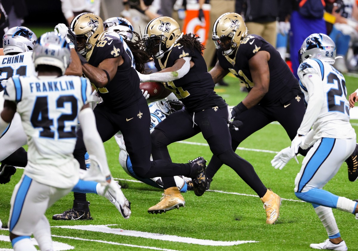 New Orleans Saints (11-4) Run Offense Vs. Carolina Panthers (5-10) Run ...