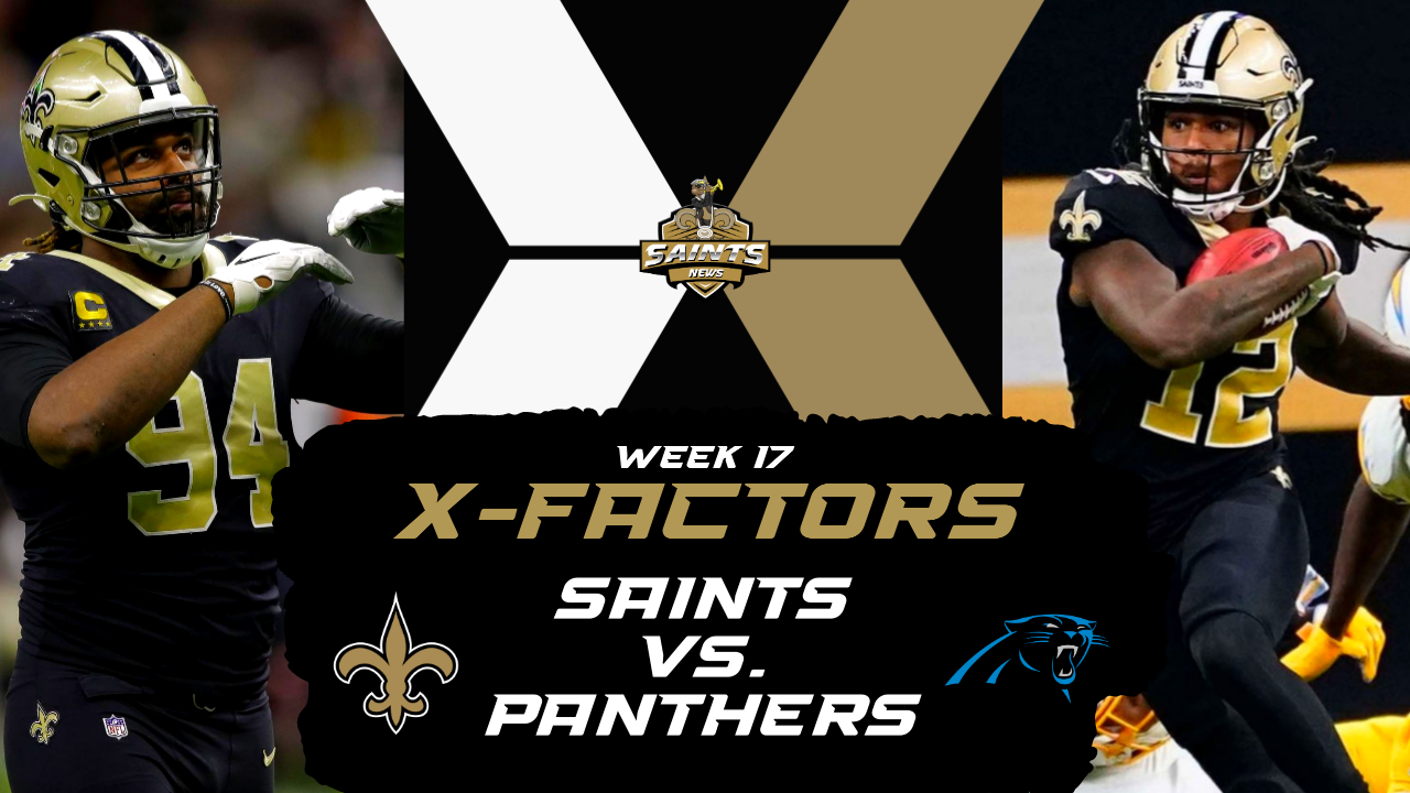 Saints X-Factors in Week 17