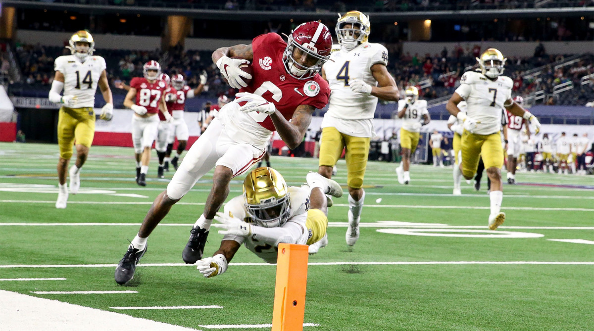 DeVonta Smith breaks Alabama football, SEC record for receiving touchdowns