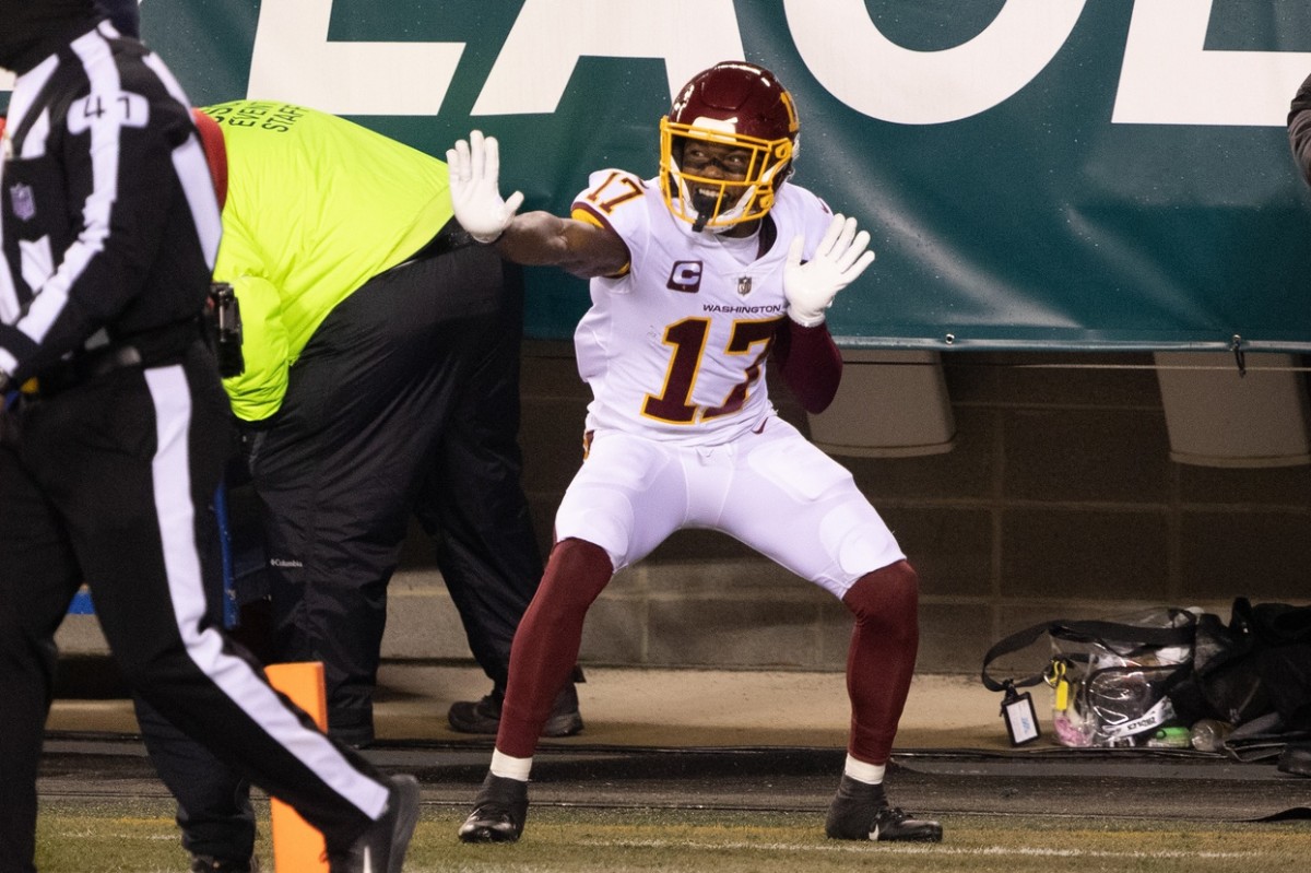 Watch Terry McLaurin hype up Commanders WR trio in NSFW speech