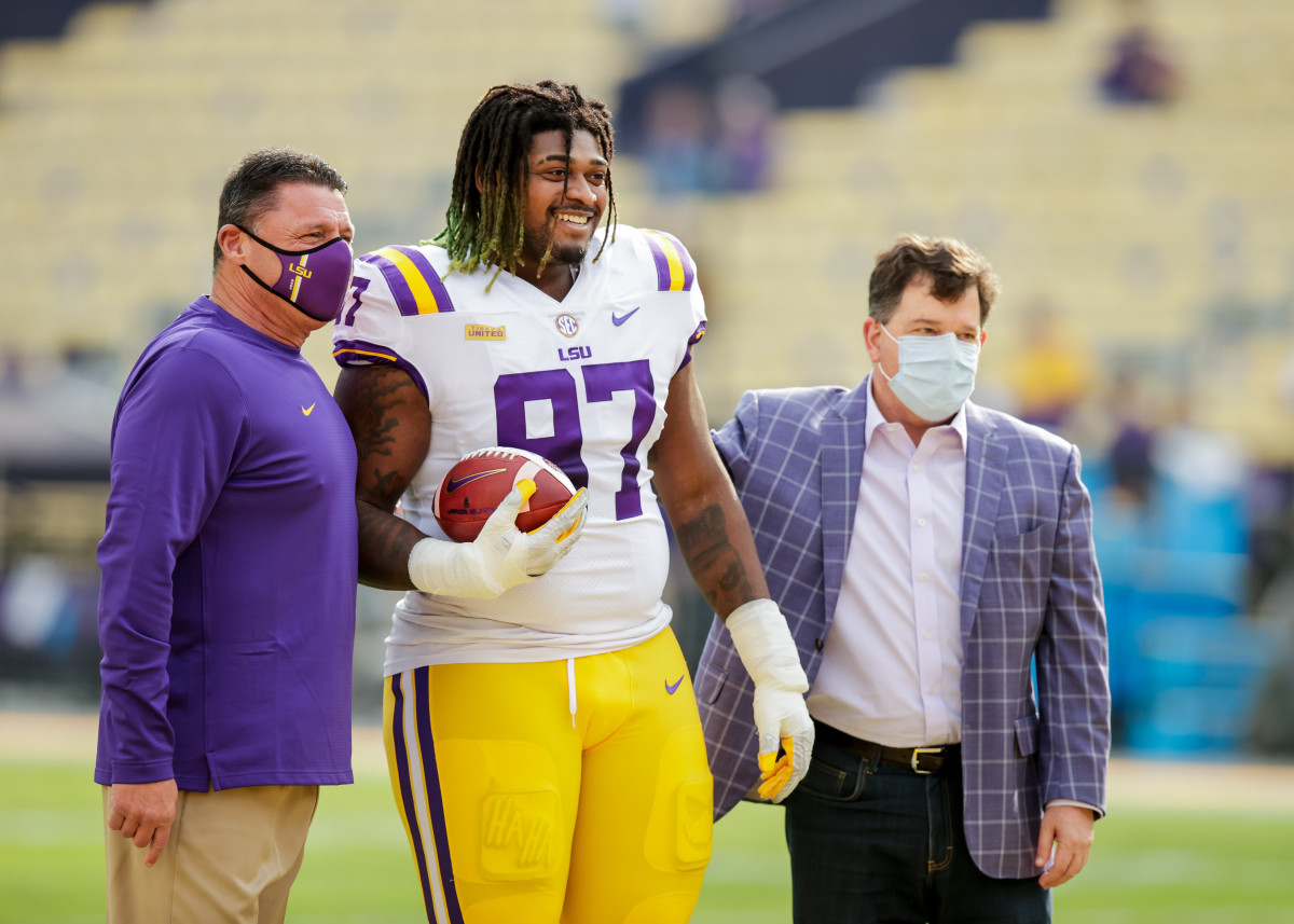 Report: LSU DT Glen Logan Met Virtually with the Colts as NFL Draft Quickly  Approaches - Stampede Blue