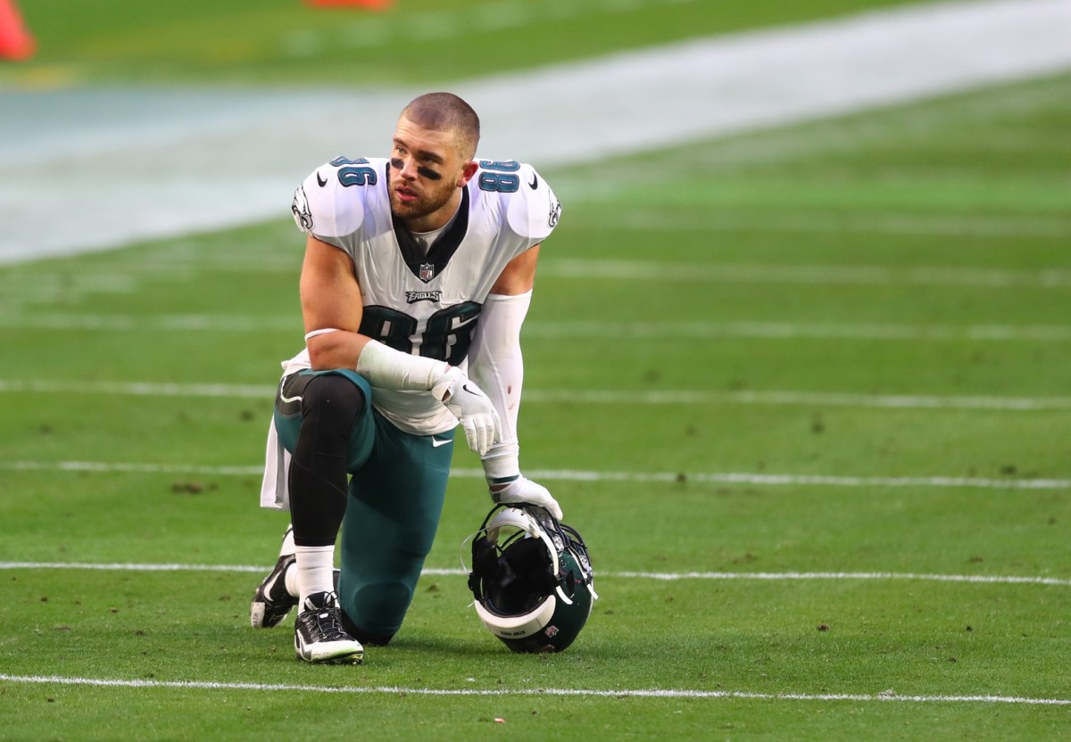 Zach Ertz's bet on himself turns murky - Sports Illustrated Philadelphia  Eagles News, Analysis and More