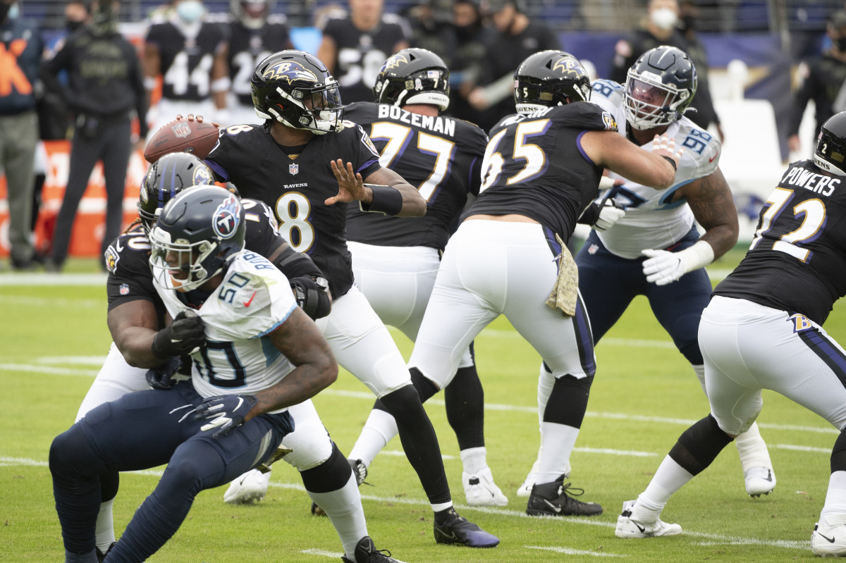Ravens Prioritizing An Improved Offensive Line Sports Illustrated