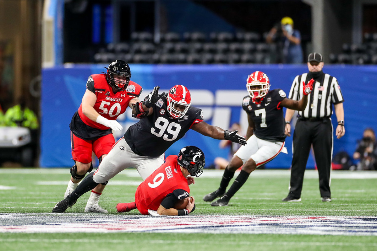 Jordan Davis Drafted by the - Sports Illustrated Georgia Bulldogs