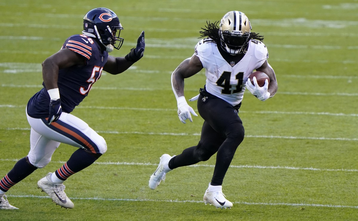 Alvin Kamara COVID-19 update: How to handle Saints RB with Latavius Murray  vs. Bears in 2021 NFL Playoffs - DraftKings Network