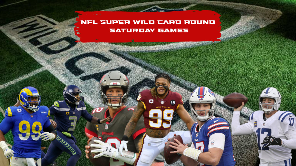 2021 NFL Super Wild Card Weekend Preview - Saturday Games - Sports