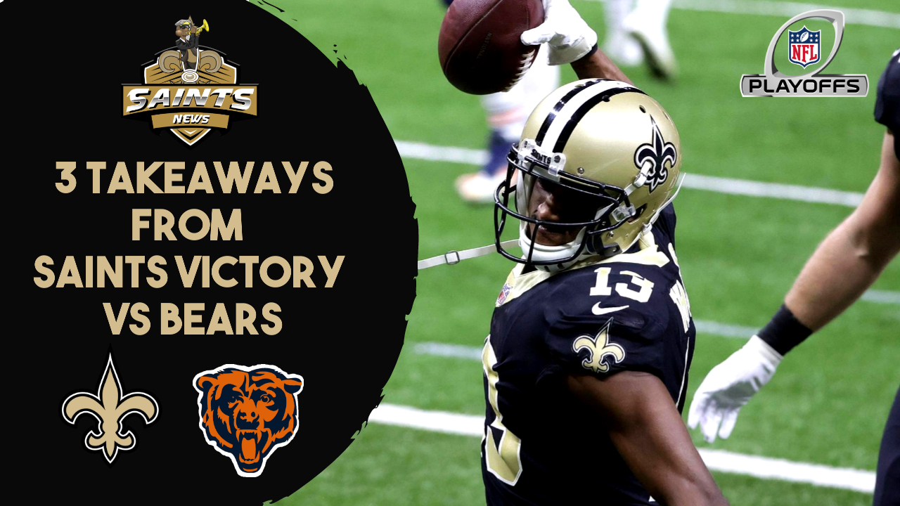 Bears vs. Saints: 3 Things to Watch in the 2021 NFC Wild Card Game - Sports  Illustrated New Orleans Saints News, Analysis and More