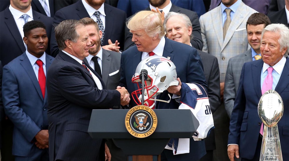 New on SI: Patriots' Bill Belichick Declines to Accept Presidential Medal of Freedom From Trump