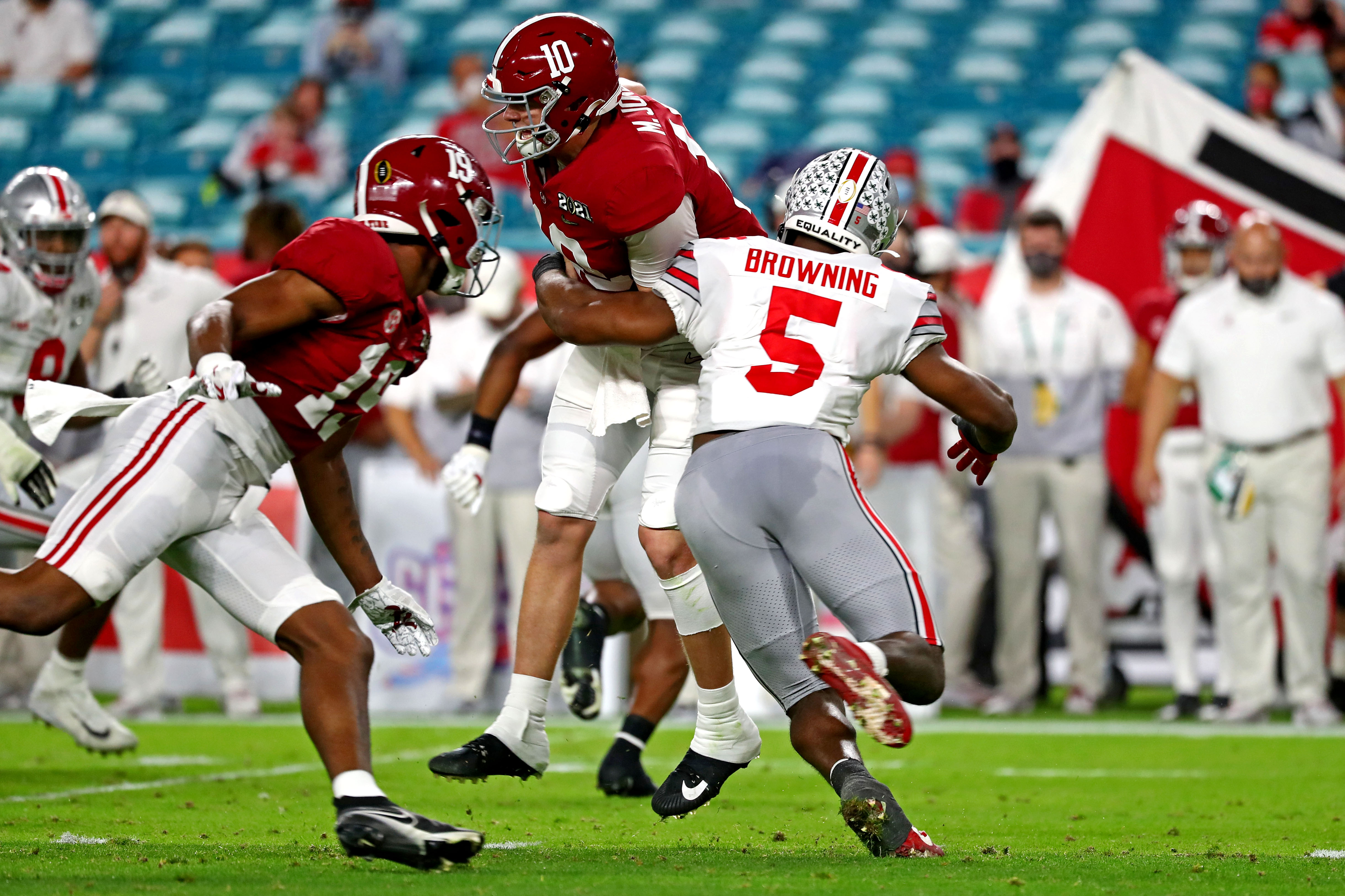 Ohio State LB Baron Browning selected by Denver Broncos with 105th pick in  2021 NFL Draft