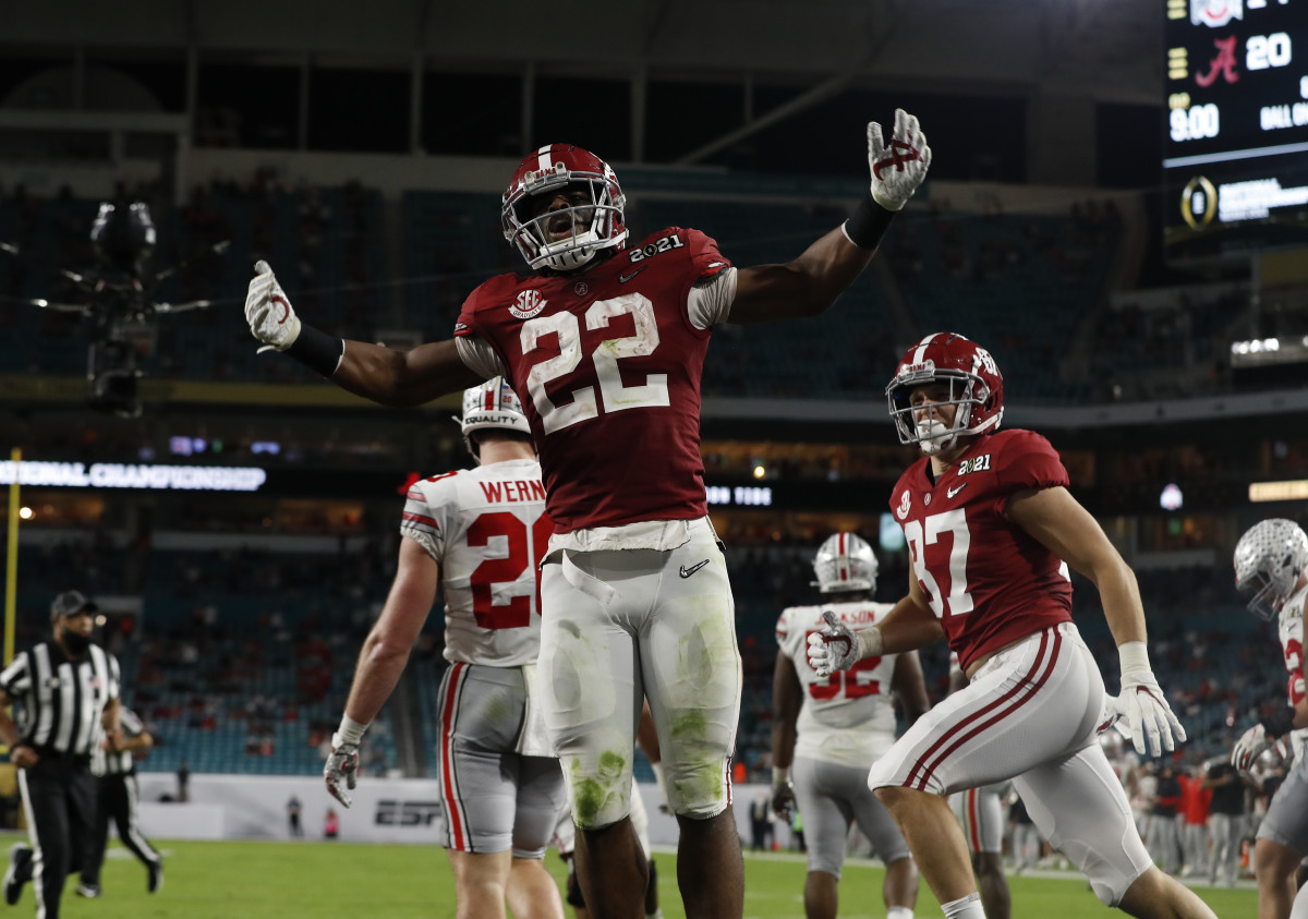 5x5 The Best Alabama Running Backs During The Nick Saban Era Sports Illustrated Alabama 