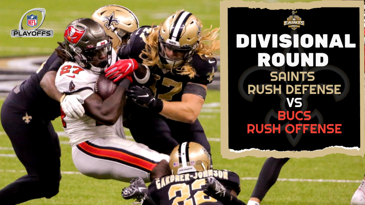 Saints Run Defense vs. Buccaneers Run Offense