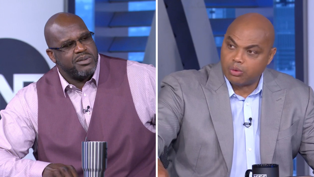 James Harden trade: Charles Barkley, Shaq react on Inside the NBA ...