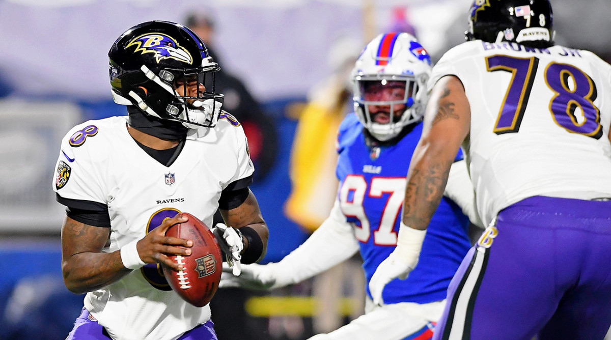 Lamar Jackson injury: Ravens QB suffers concussion vs Bills - Sports