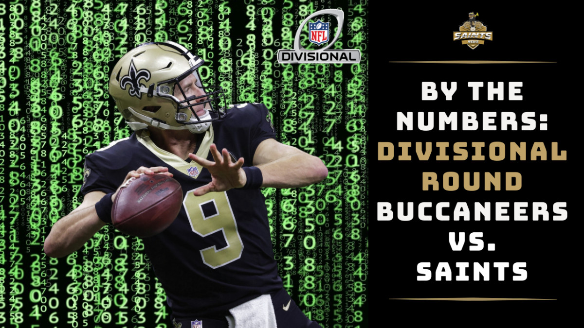 By the Numbers: Bucs vs. Saints in NFC Divisional Round