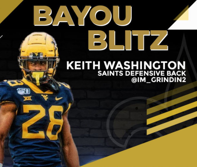 Saints sign CB Keith Washington II to Reserve/Future Contract Sports Illustrated New Orleans