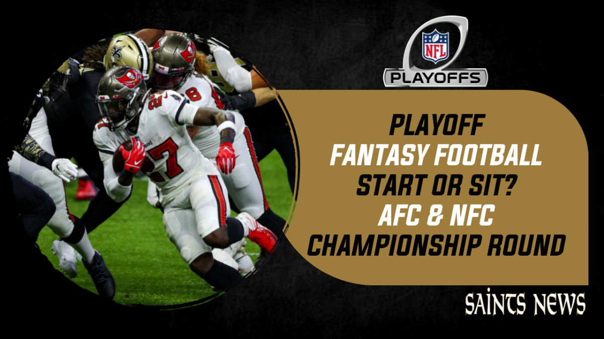 2021 NFL Playoff Fantasy Football: Conference Championship