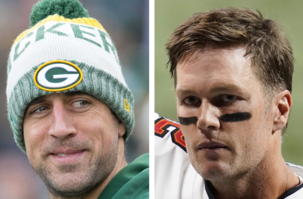 Aaron Rodgers-Tom Brady Debate Plays Out in NFC Title Game - Sports ...