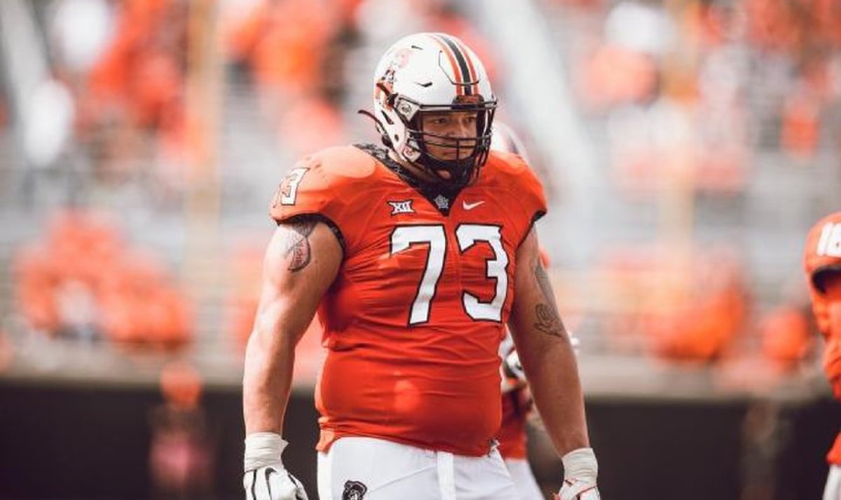 Former OSU offensive lineman Teven Jenkins gets drafted by the