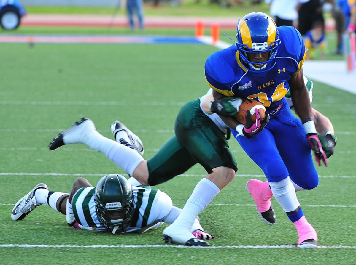 Jermie Calhoun at Angelo State