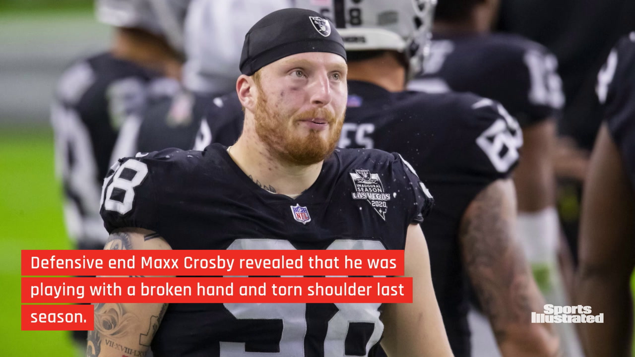 Raiders DE Maxx Crosby Opens Up About Crushing His Off-Field Demons