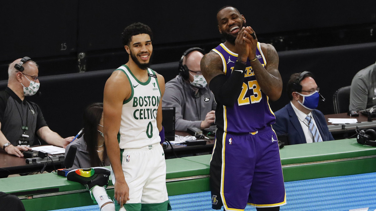Jayson Tatum recreated Kobe Bryant's Celtics draft workout outfit
