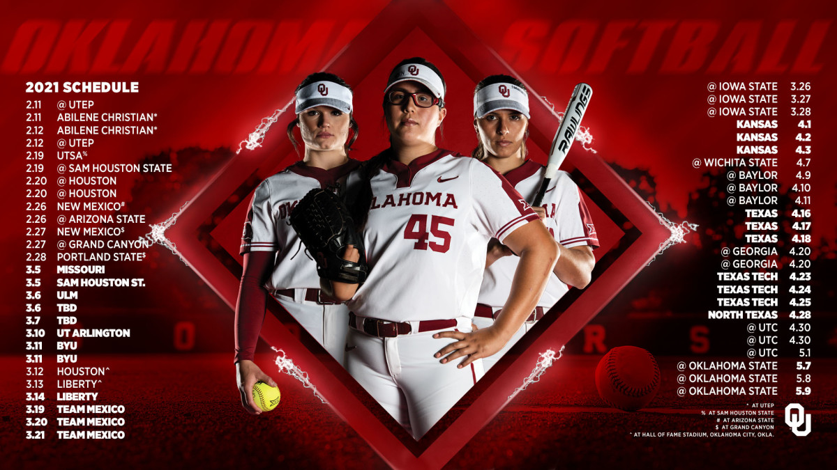 Oklahoma Sooner Softball Schedule 2025 Vale Alfreda