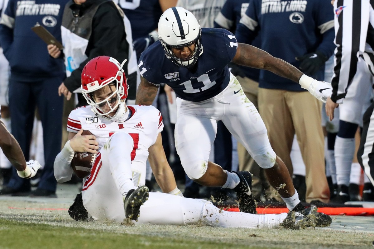 Micah Parsons Harrisburg HS Highlight Mix, 2018 5-Star Penn State Signee