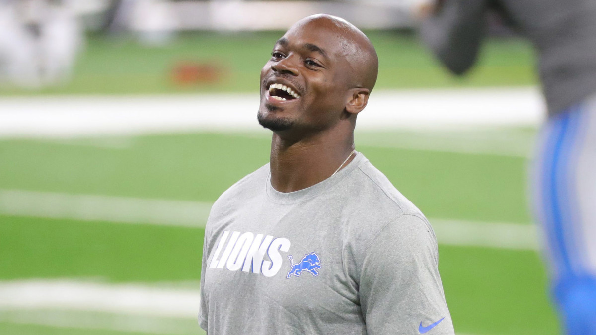 Adrian Peterson Wants To Stay With Lions