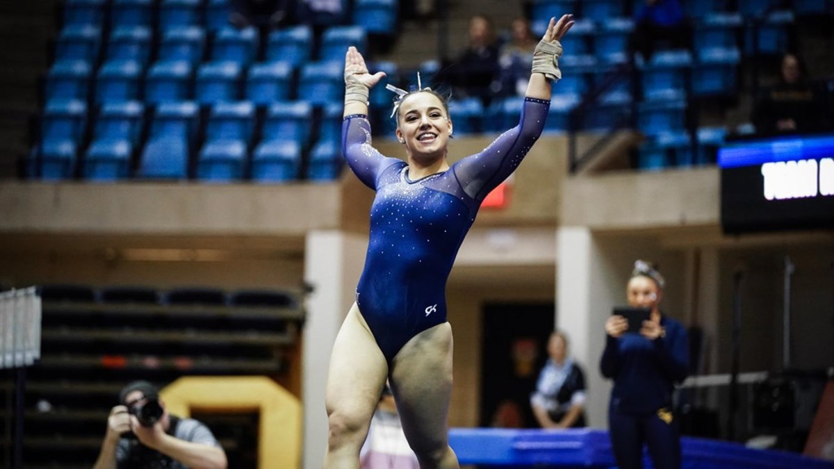 WVU Gymnastics Maintains Position In Road To Nationals Rankings