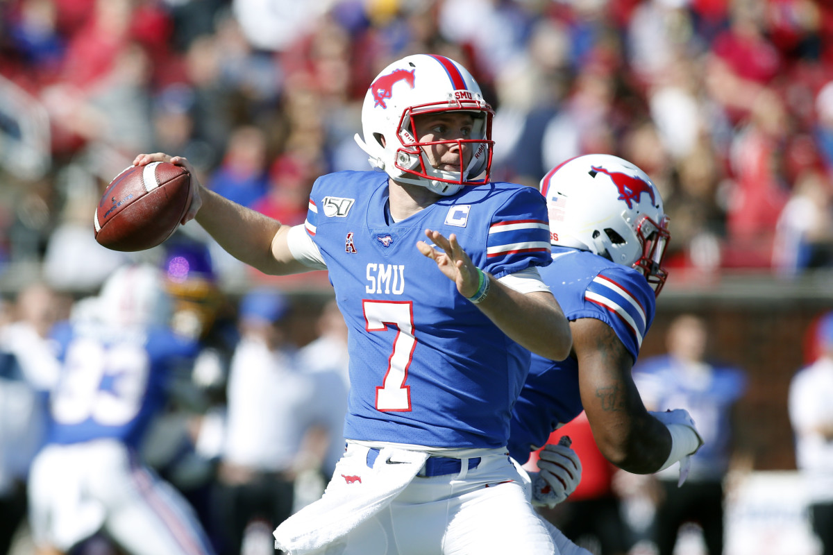 Shane Buechele - Quarterback Southern Methodist Mustangs 2021 NFL Draft  Scouting Report - Visit NFL Draft on Sports Illustrated, the latest news  coverage, with rankings for NFL Draft prospects, College Football, Dynasty
