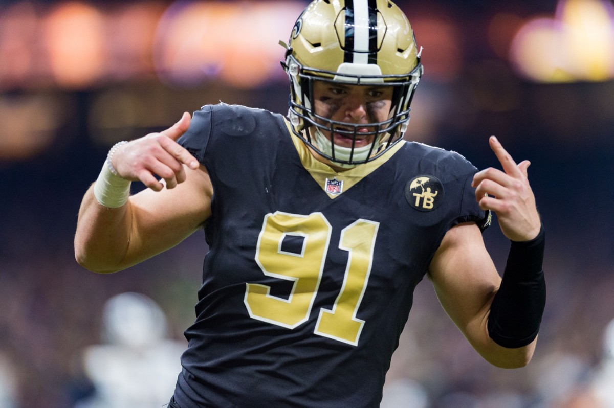 Saints lose 2020 sack leader Trey Hendrickson in free agency